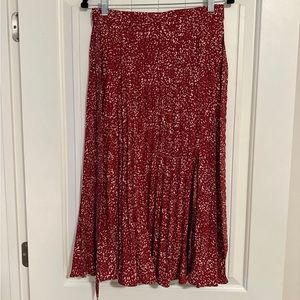 Pull On Midi Skirt